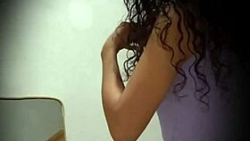 spying on busty colombian model hidden cam