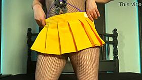 check out astarioth in her favorite miniskirts for some tight ass worship closeup 😈🍑