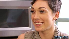 Luscious Babe's Tight Pussy Devoured in MFF Lick Fest with Pornstar Muff Diving