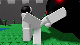 Overwhelmed By Roblox Tm's Monster Cock Cumming Deep Inside My Milf Pussy!