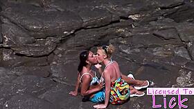 Tarra White Craves Submissive Beach Pussy Licking Rimjob