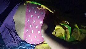 a desi woman in salwar suit has her big ass pressed in amateur homemade footage
