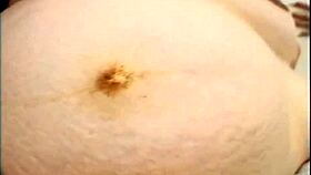 barefoot pregnant redhead rides cock in doggystyle and cowgirl.