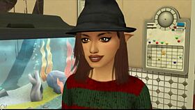 Female Freddy Krueger Ignites Nightmare Sex Street Action