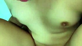 latina homemade creampie deeply impregnates her eager pussy