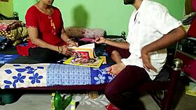 master takes advantage of student for hardcore creampie riding.