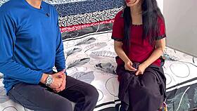 naughty room call leads to dirty talk and intense pussy pounding session