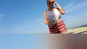 I Admire Farol on Praia Beach