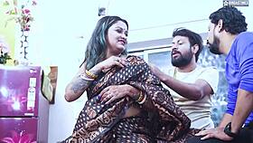 desi studs ravage indian babe in steamy threesome?