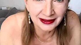 busty mature in lingerie delivers dildo pussy fucking promises pov