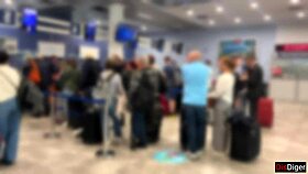 Cute Pigtail Girl Flashes Dick on Airplane for Quick Cumshot