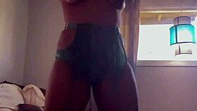watch her squirt everywhere just for you in this intense squirting session
