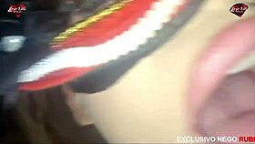 she sucks huge cock slow begging for gentle monster ride