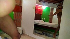 Hotwife stand-carried fucked hard in motel room