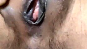uhh fingering my huge swollen indonesian pussy lips feels so gooood