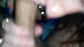 amateur gf slurps cum hungrily like a total whore