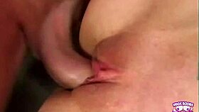 wow, huge milk cans brunette penetrated hard on couch!