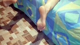 colombian babe double vaginal dildo and neighbor pounding 😈🍆