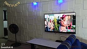 damn this sexy ebony latina in lingerie charges phone but i dive into her shaved pussy outdoors squirting on big black cock