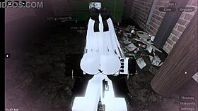 cheating slut takes homeless cock deep and hard