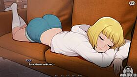 horny petite femboy slut teases shaved cock wet 💦🍑