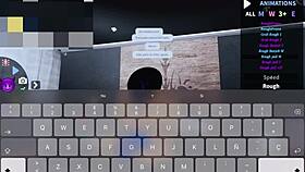 Femboy gets fucked hard by rich cock in Roblox game