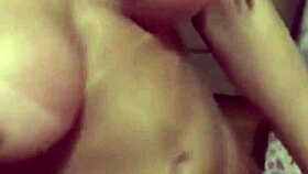 trans hottie rocks crossdressing fun with intense cock play 😈🍆