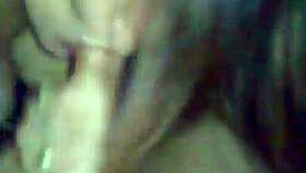 amateur gf slurps cum hungrily like a total whore
