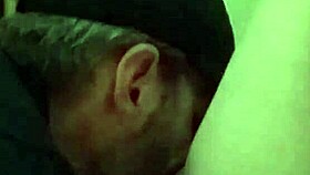 skinny brunette pussy devoured in homemade cumshot scene