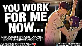 Boss drags you back to breed with moans