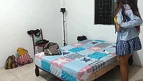 18 year old student gets naughty