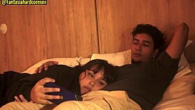 chubby argentinian beauty chokes on thick cock after movie deepthroat face fuck