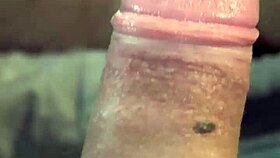 solobdsmman shows small pierced useless cock closeup