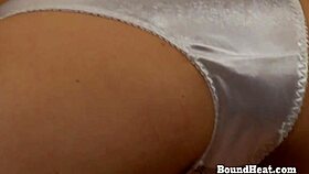 curvy lesbian madame moans to orgasmic massage bliss