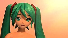 hatsune miku full nude mod looks so hot 💋🔥