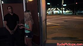 Alt Teen Hardfucked Doggystyle in Public Outdoors