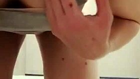 She fingers herself while he massages in erotic seduction 🔥💋