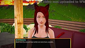 our hot brunette teen with big ass and tits plays erotic homemade game