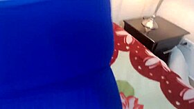 neighbor's new curvy wife swallows cum after rough usa desi pounding