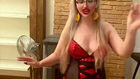 findom goaldigger belly dances sexy glasses fetish song