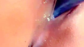 hey, squirt your load in my shaved latina pussy while i tease in tight jeans shorts joi pov