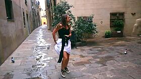 i had wild public sex on barcelona streets feeling so exposed