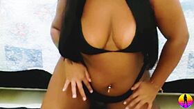 Athletic Latina's Sensual Dance Explodes into Intense Fisting Cum Siririca Frenzy