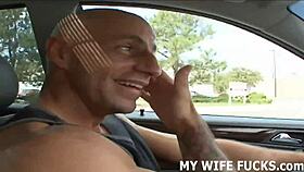 she confesses loving rough fucks from strangers while cuckold hubby films every thrust