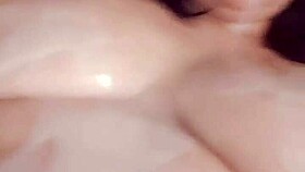 Mega cumshot blasts hot bbw milf body
