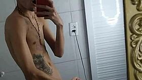 whoa thiagokelton's leaked tattoo jerkoff video dropped hard!!