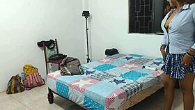 18 year old student gets naughty