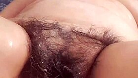 Mega cumshot blasts hot bbw milf body