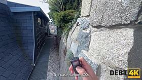 pregnant czech babe SEDUCES with BIG NATURAL TITS in stockings for DEEP PUSSY fuck