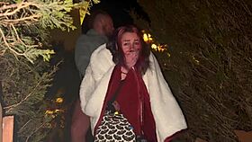 i love filming my petite emo slut wife's public creampie outdoors